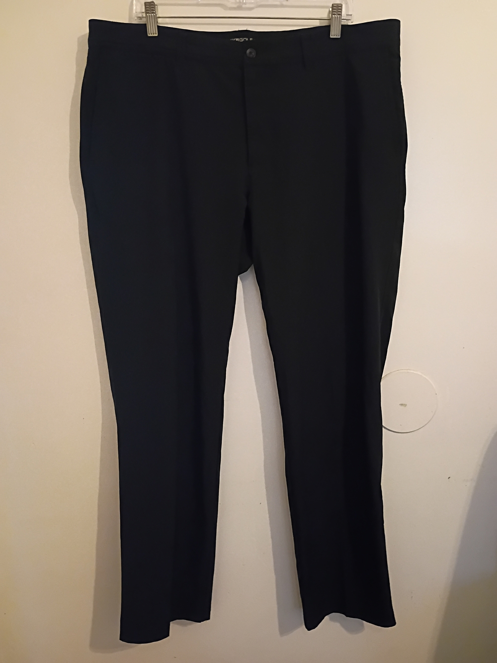 Nike Men's Black Golf Pants - Straight Leg Sz 38/32